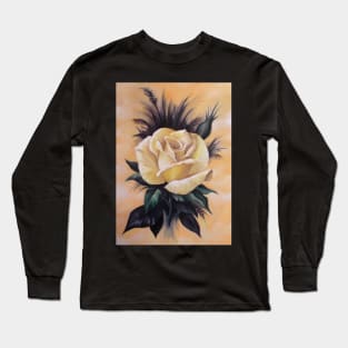 Yellow Rose Long Sleeve T-Shirt